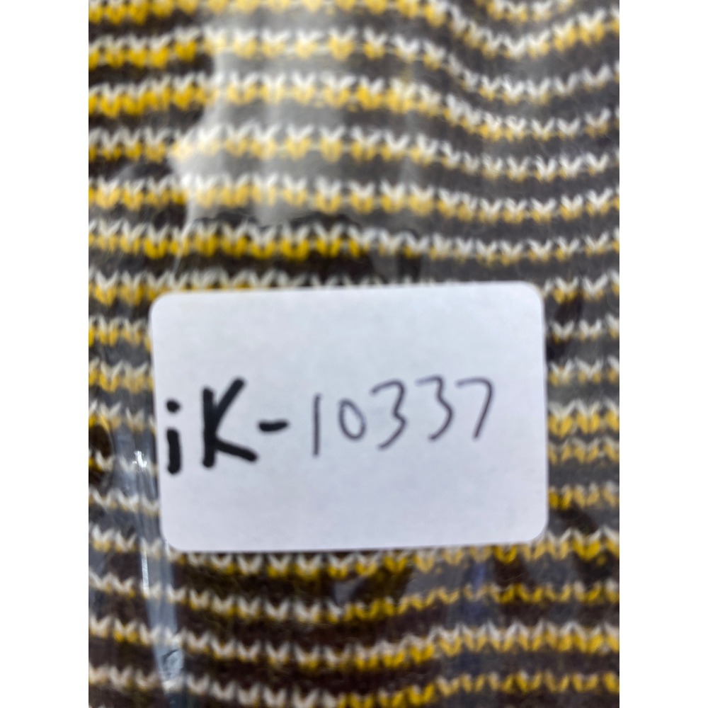 Ship 'n Shore Sweater Vest Women S Vintage 70s Yellow Brown Plaid Knit Geometric - Picture 13 of 13